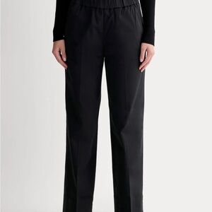 Everlane organic cotton Classic Black Women's Trousers